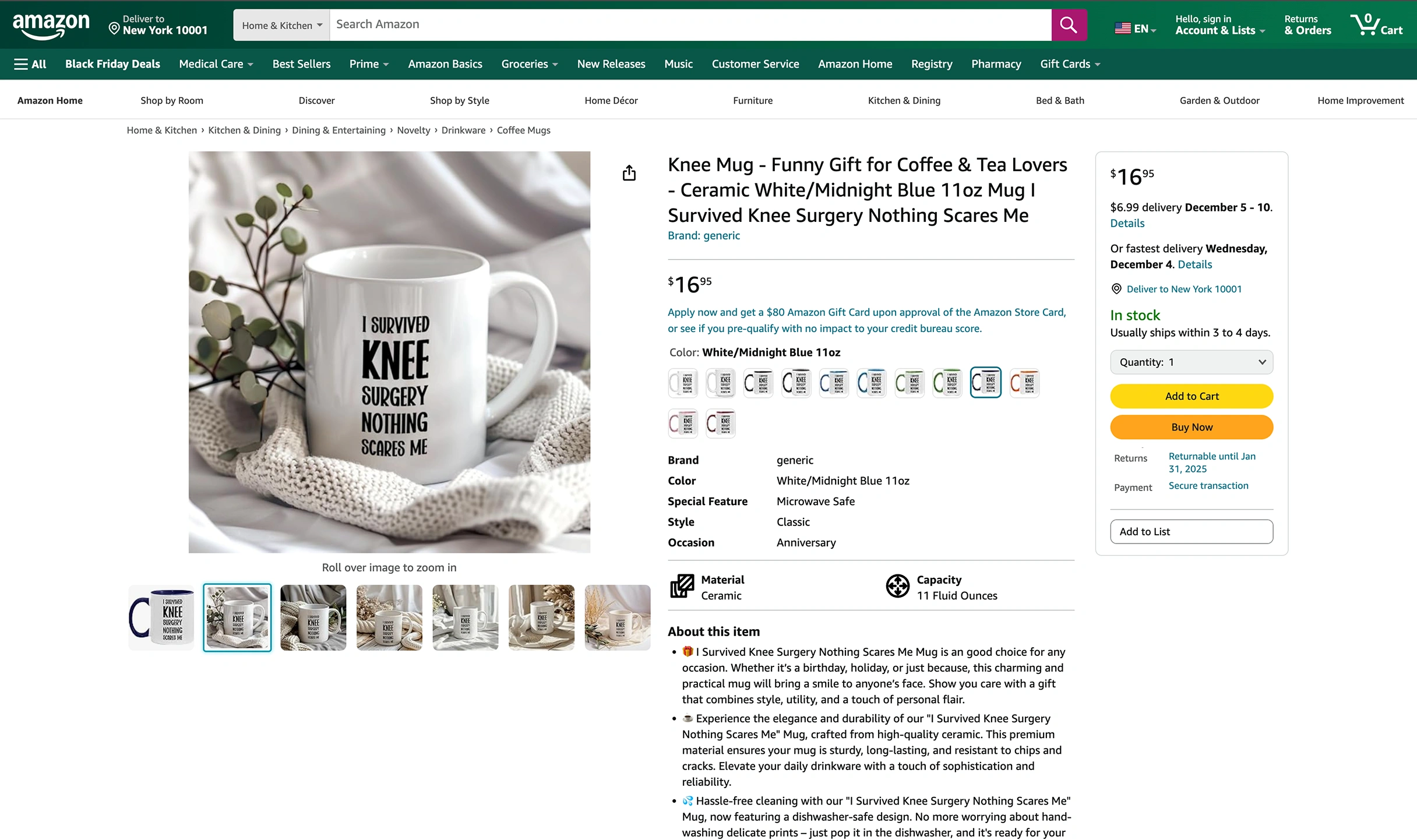 A Muglaunch product listed on Amazon