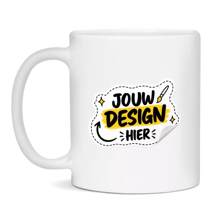 Design Your Own keramische mok voor een persoonlijk cadeau