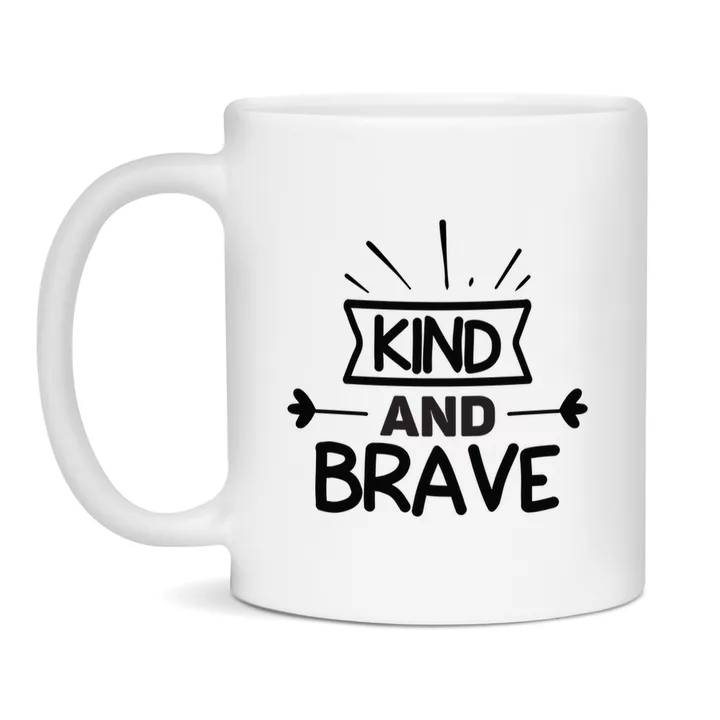 Kind And Brave mok van keramiek