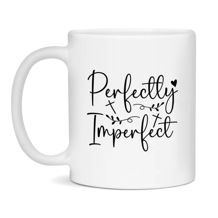 Perfectly Imperfect mok – christelijke keramische mok